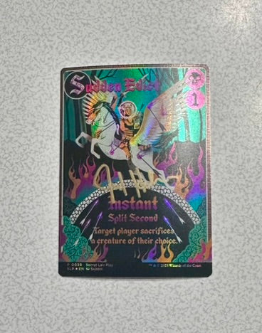 Signed Sudden Edict (Foil)