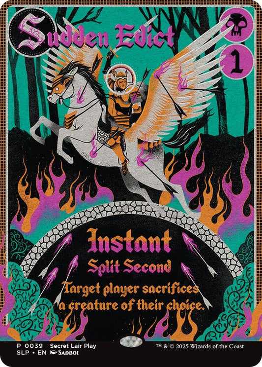 Signed Sudden Edict