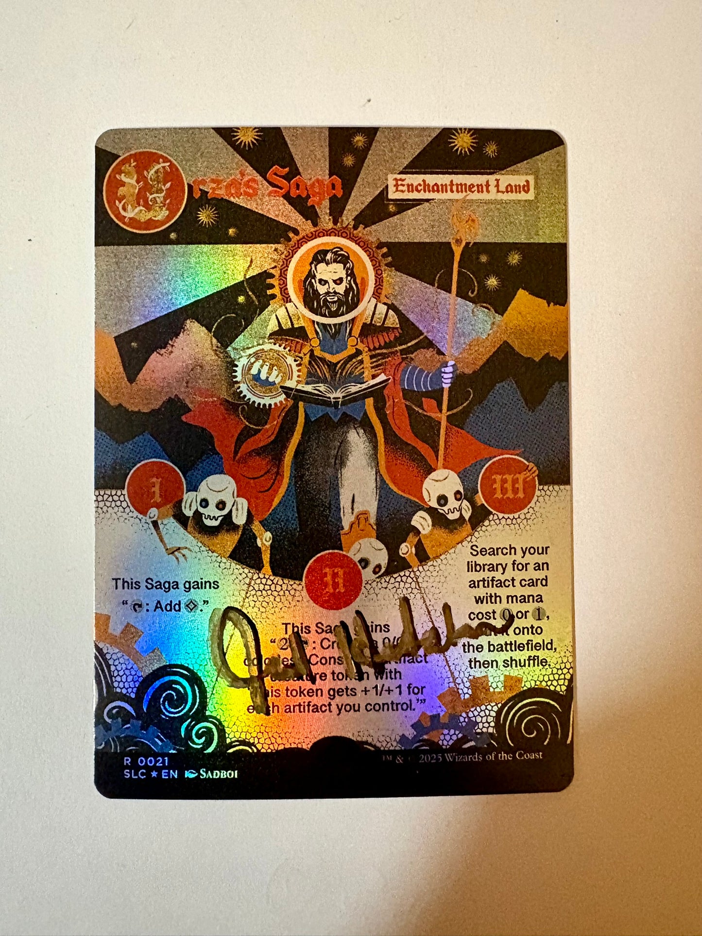 Signed Urza's Saga Artist Proof (Foil)