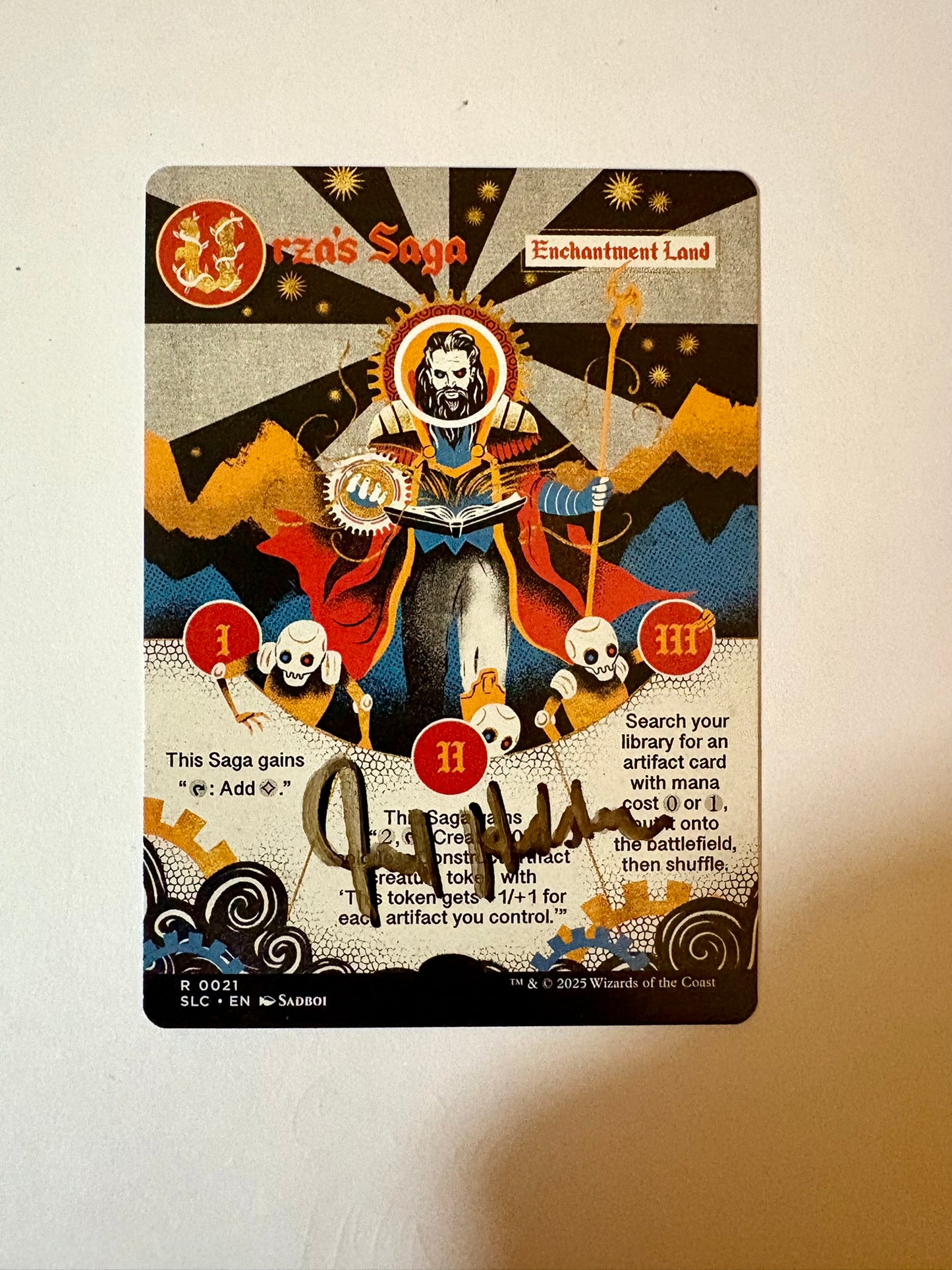 Signed Urza's Saga Artist Proof