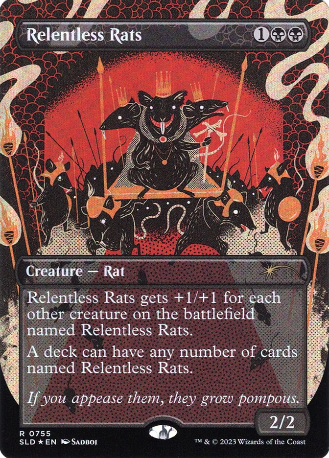 Signed Relentless Rats (Foil)