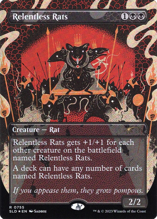 Signed Relentless Rats (Foil)